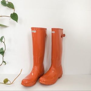 Hunter Original Tall Back Adjustable Rainboots